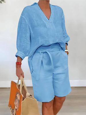 Conjunto Feminino Azul 1