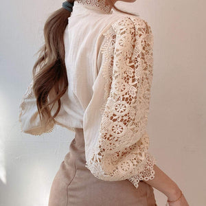 Camisa de Renda Feminina