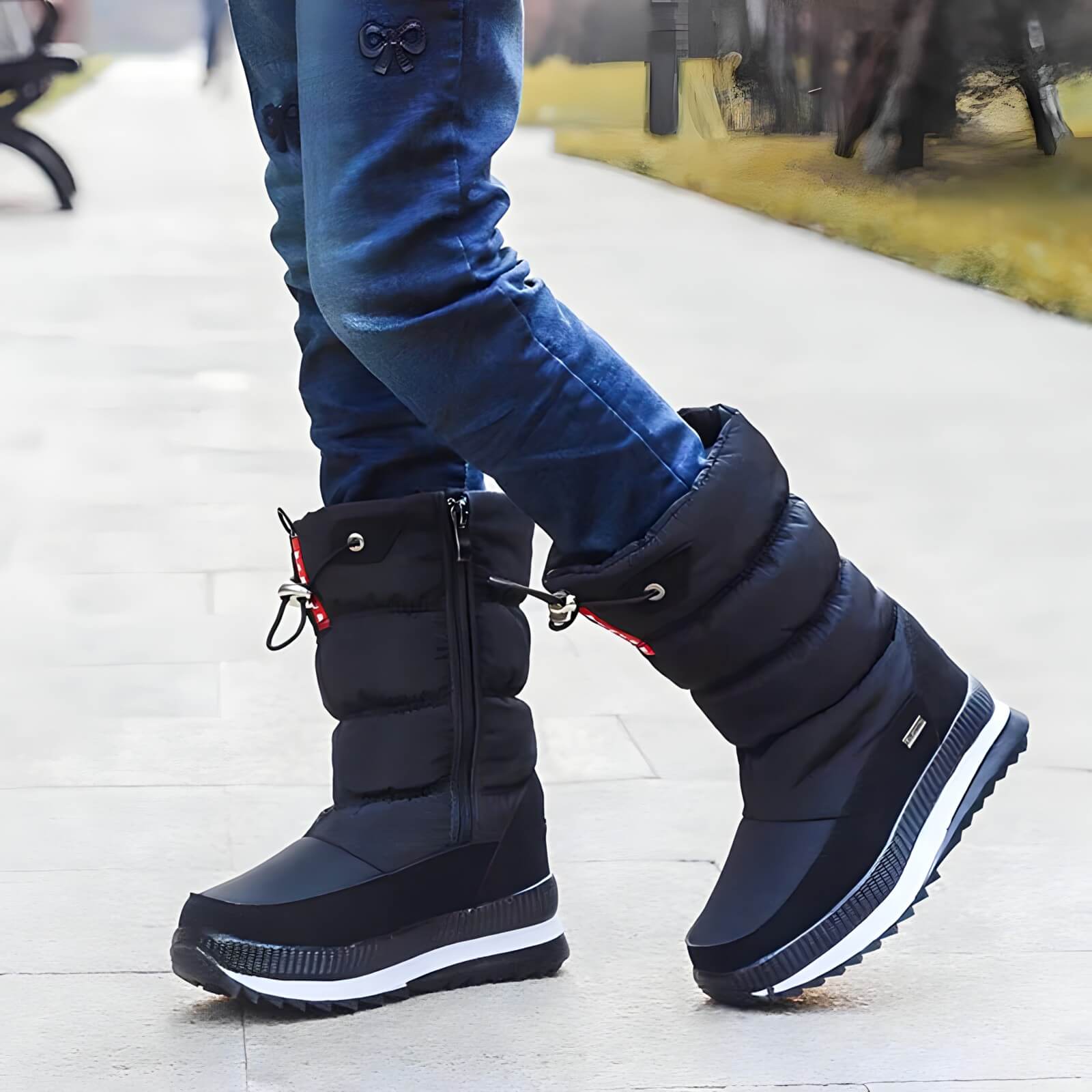 Bota Feminina de Inverno Preto 2