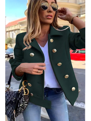 Casaco Feminino Curto Verde 5