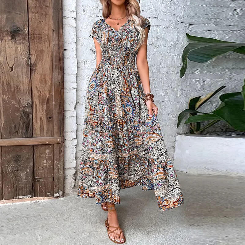 Vestido Longo Laranja 4
