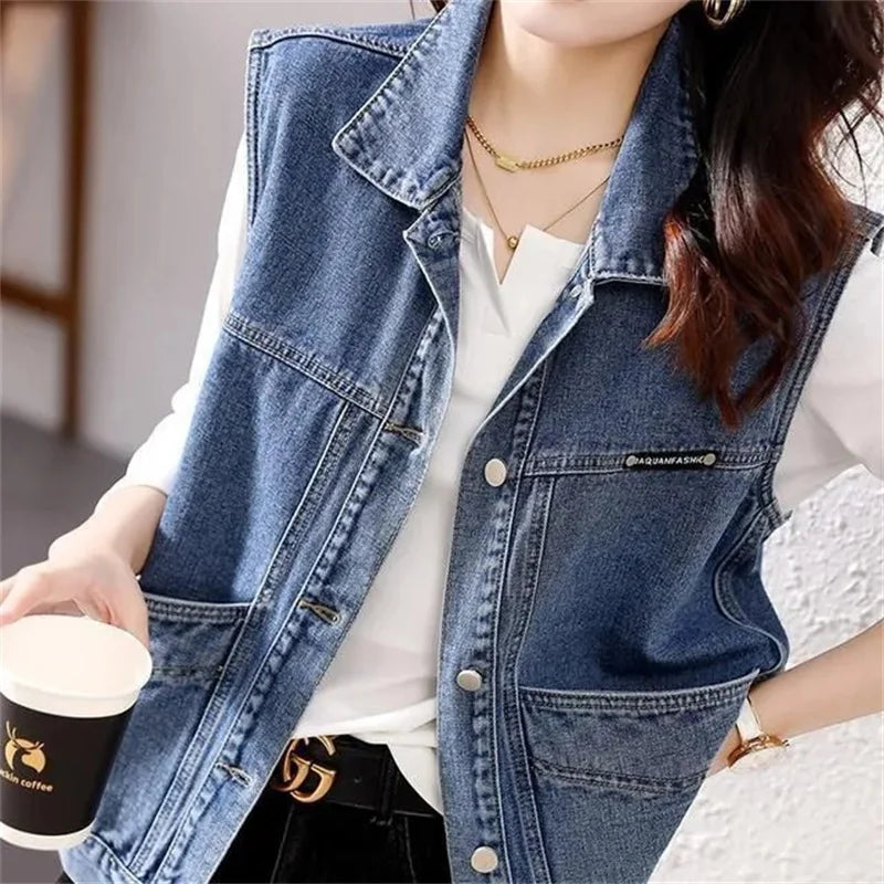 Colete Feminino Azul 1