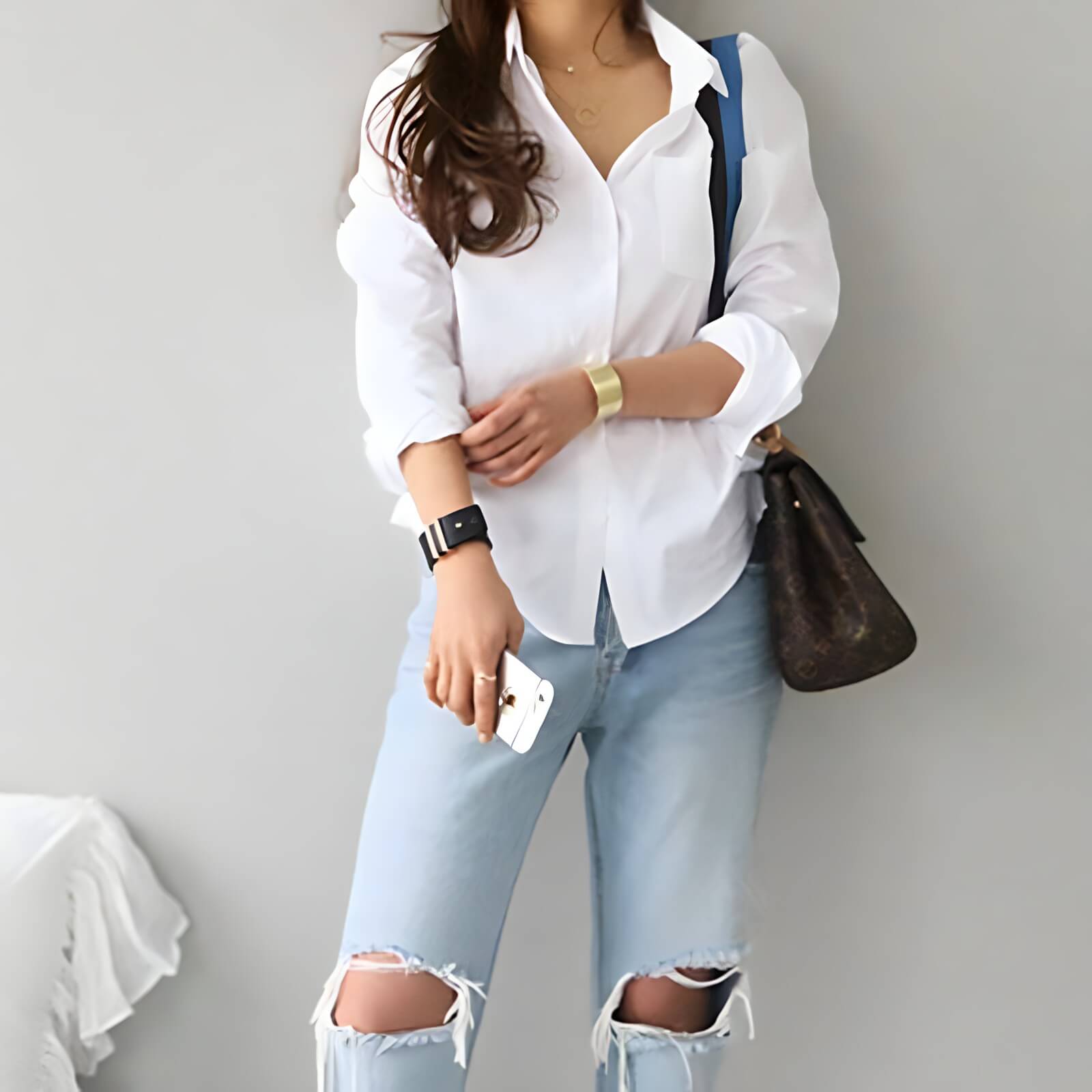 Camisa Básica Branco 5