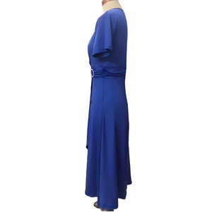 Vestido Mídi Azul 7