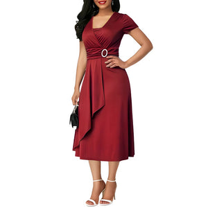 Vestido Mídi Vermelho 4
