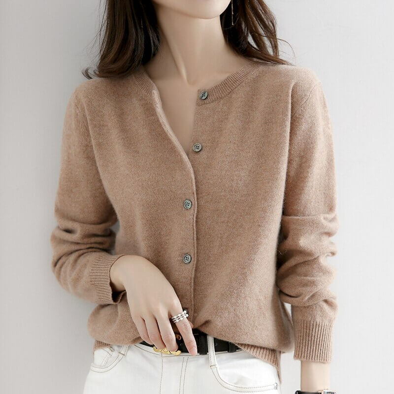 Cardigan Casual Feminino