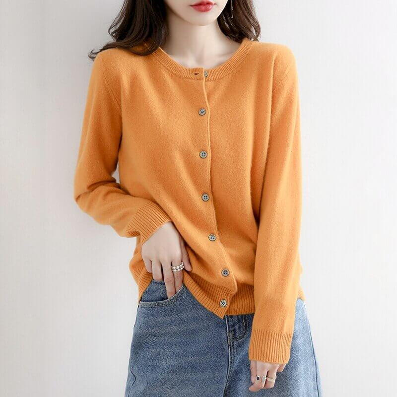 Cardigan Casual Feminino